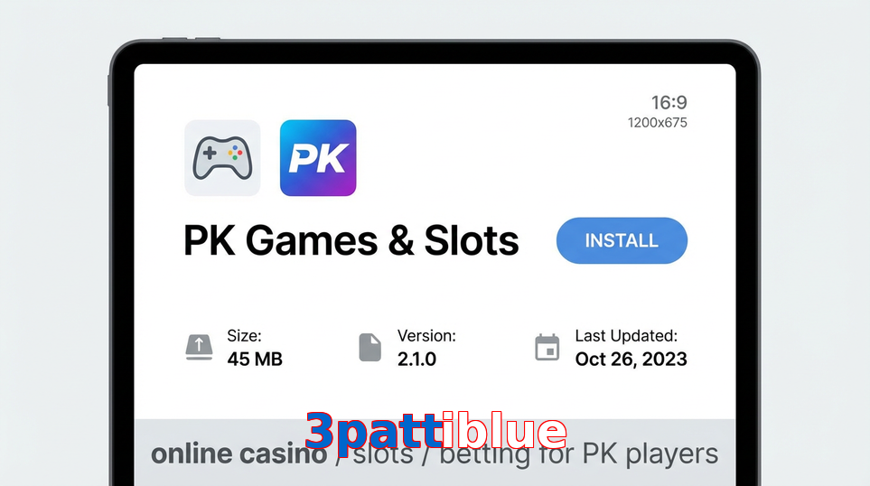 Game list for 3Pattiblue gameapk section